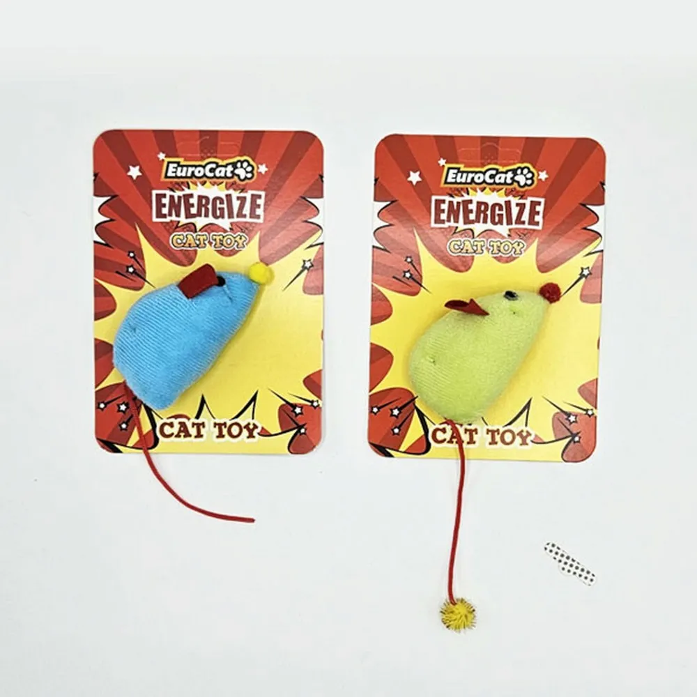 Eurocat Kedi Oyuncağı Peluş Fare