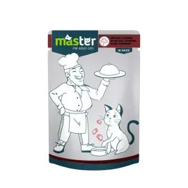 Master Dana Etli Pouch Kedi Mamasi Jöle 80 Gr X 6 Adet