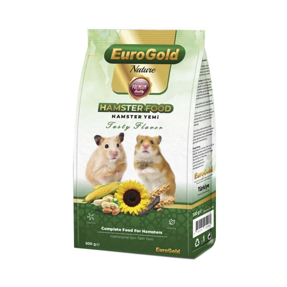 EUROGOLD HAMSTER YEMI 500 GR. X 2 ADET
