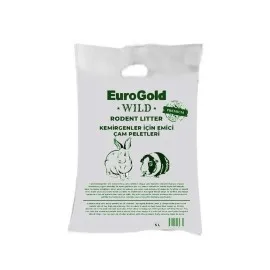 Eurogold Wild Kemirgen İçin Emici Çam Peletleri 5 Lt X 2 Adet