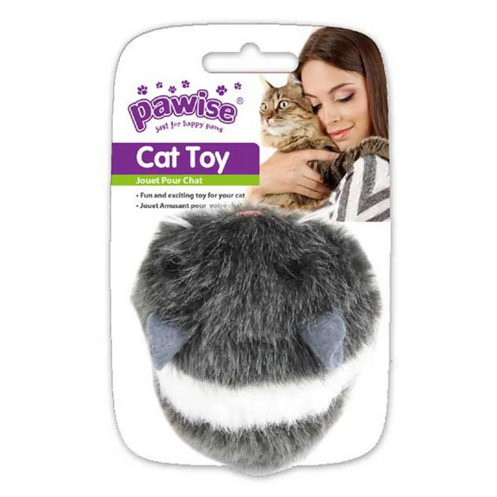 Pawise Kurmalı Kedi Oyuncağı Fare 8 Cm