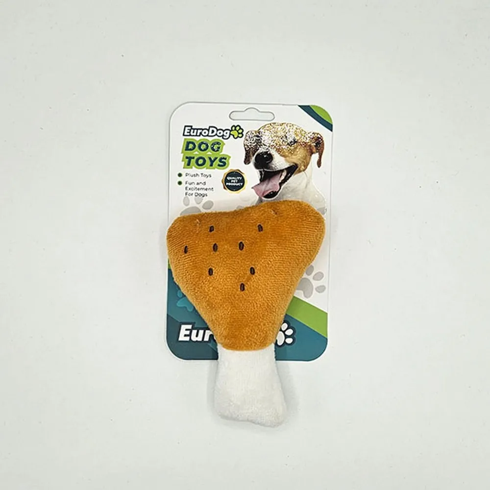 Eurodog Peluş Etli But Köpek Oyuncağı 14X10 Cm