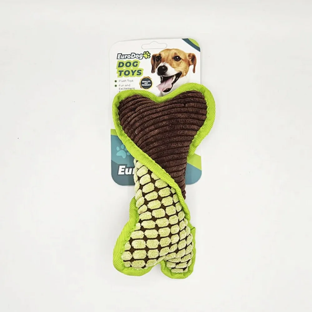 Eurodog Peluş Kemik Köpek Oyuncağı 22X12 Cm