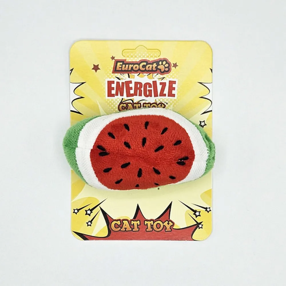 Eurocat Kedi Oyuncağı Peluş Karpuz Dilimi