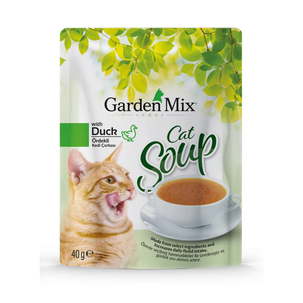 Gardenmix Ördekli Kedi Çorbası 40Gr