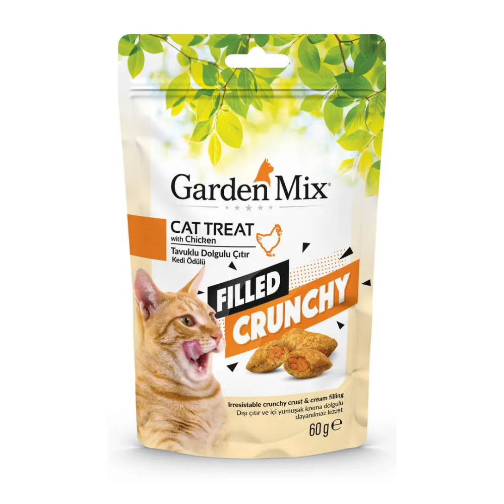 GARDENMIX TAVUKLU İÇI DOLGULU KEDI ÖDÜLÜ 60 GR