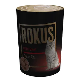ROKUS DANA ETLI KEDI KONSERVESI 410 GR X 6 ADET
