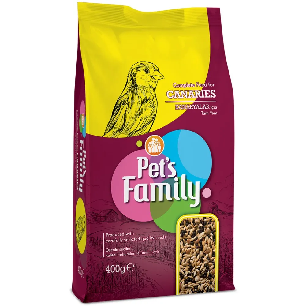 Pets Family Kanarya Yemi 400G X 2 Adet
