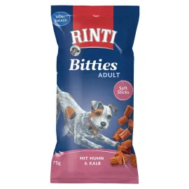 RINTI BITTIES YETIŞKIN KÖPEK ÖDÜLÜ TAVUK-DANA 75 GR X 4 ADET