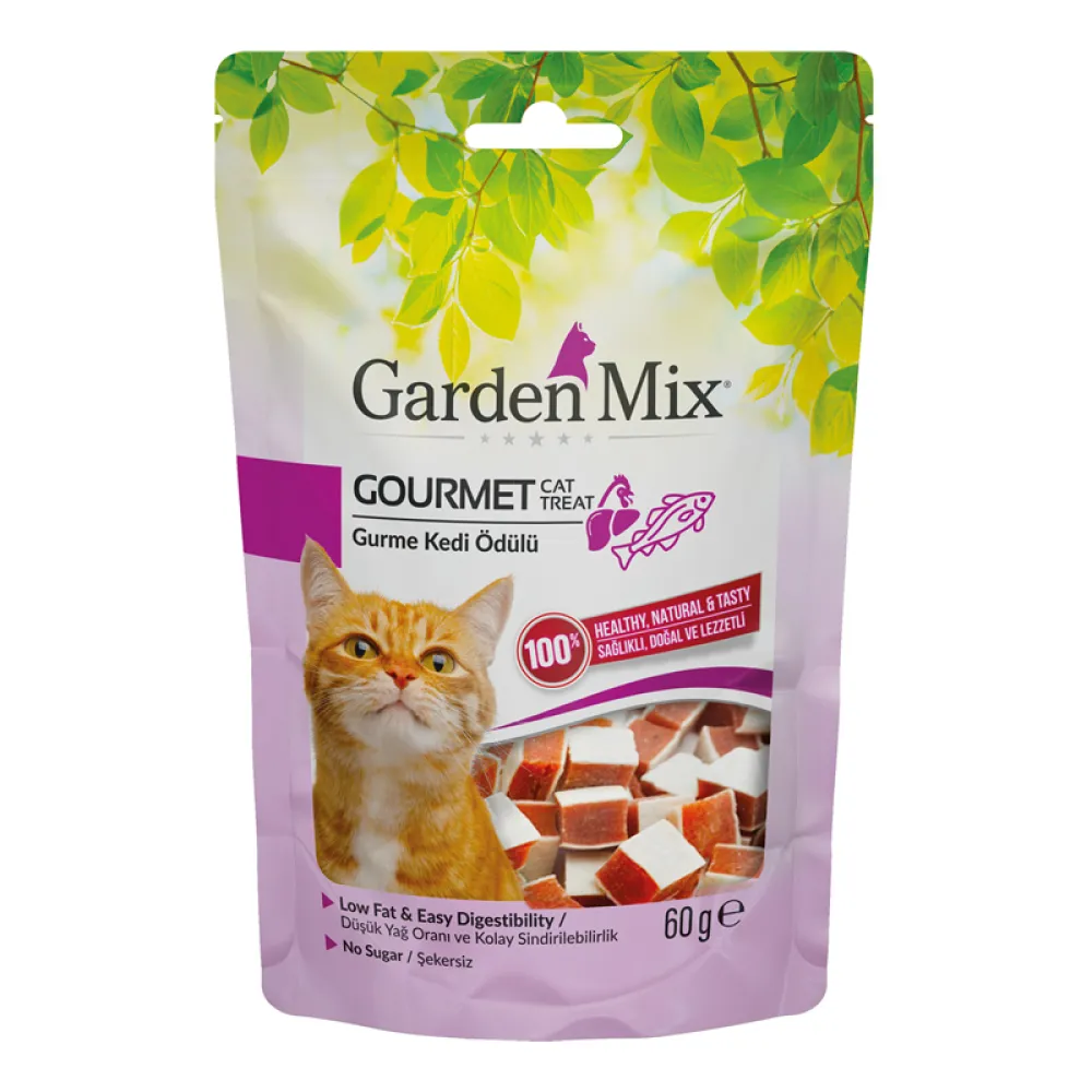 GARDEN MIX GURME KEDI ÖDÜLÜ 60 GR X 4 ADET