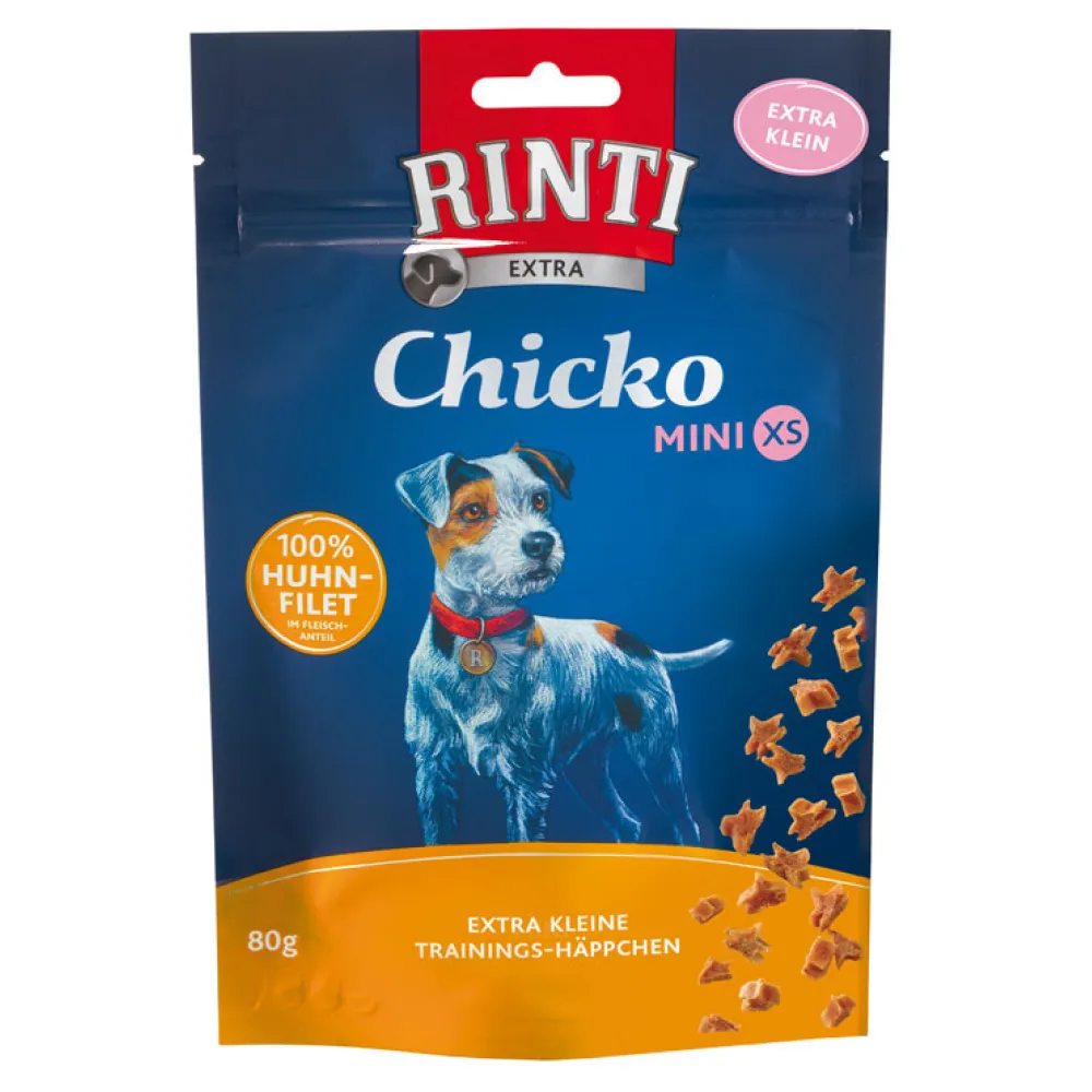 RINTI EX.XS TAVUKLU KÖPEK ÖDÜLÜ 80 GR X 4 ADET
