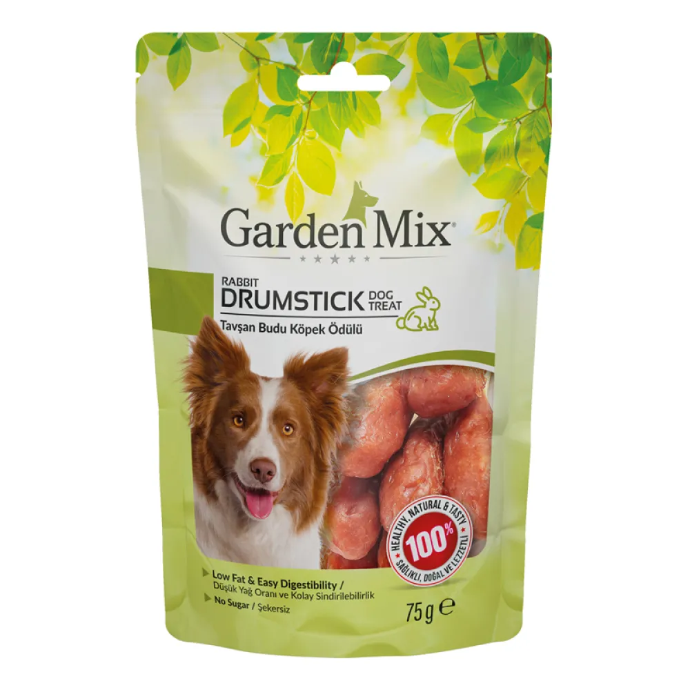 GARDEN MIX TAVŞAN BUDU KÖPEK ÖDÜLÜ 75 GR X 4 ADET