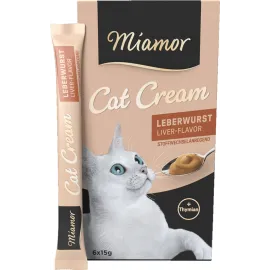 MIAMOR CREAM CIĞERLI KEDI ÖDÜLÜ 6X15 GR X 3 ADET