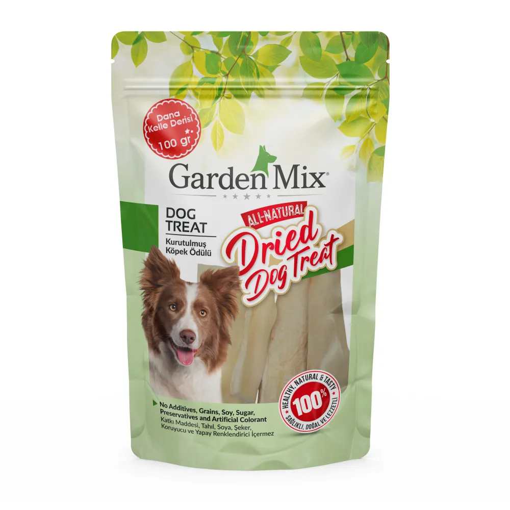 GARDEN MIX KURUTULMUŞ DANA KELLE DERISI 100 GR X 2 ADET