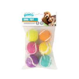 Pawise 6 adet Tenis Topu 5 Cm Çap