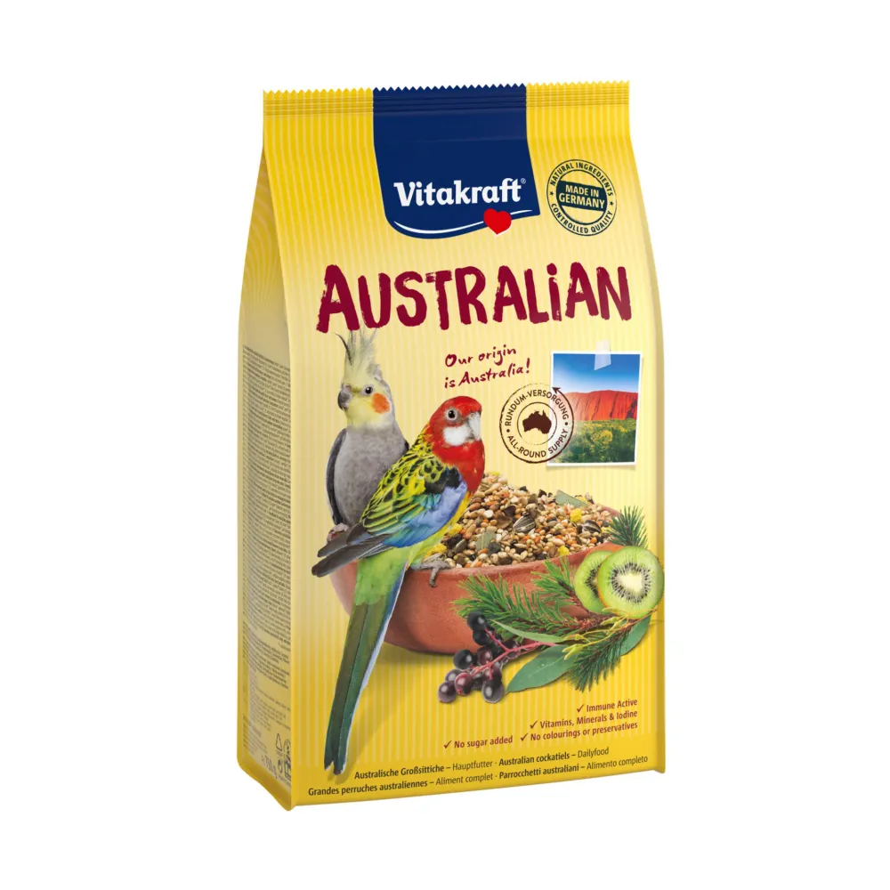 VITAKRAFT AVUSTRALYA PAPAĞAN PARAKET KOKTEYL 750 GR X 1 ADET