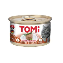 TOMI KEDI HINDI ETLI YAŞ MAMA 85 GR X 6 ADET