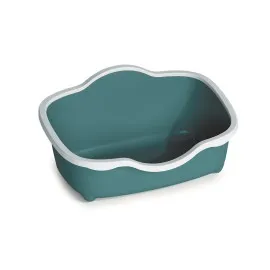 Stefanplast Tres Chıc Beyaz/yeşil Açık Kedi Tuvaleti 56X38,5X26Cm