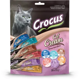 Crocus Multıpack 6 Çeşit Krema Kedi Ödülü 30x15gr