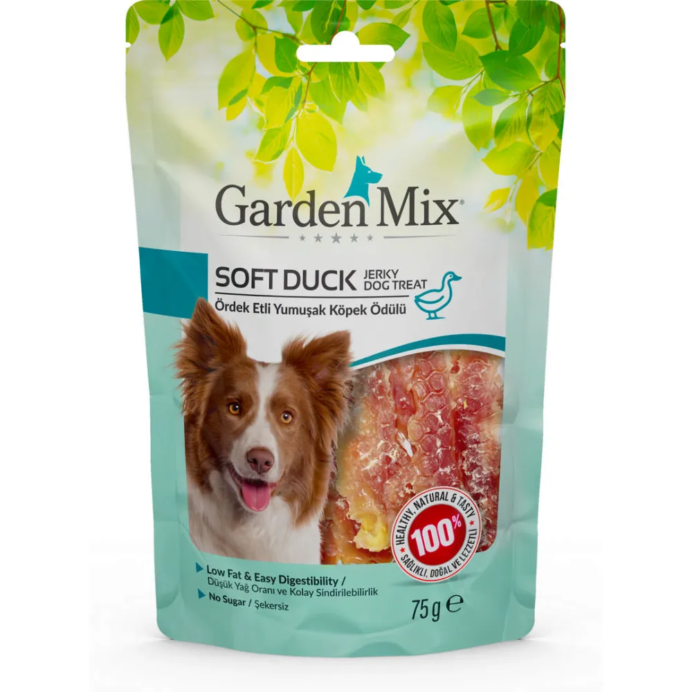 Garden Mix Ördek Etli Yumuşak Köpek Ödülü 75 Gr 75 Gr
