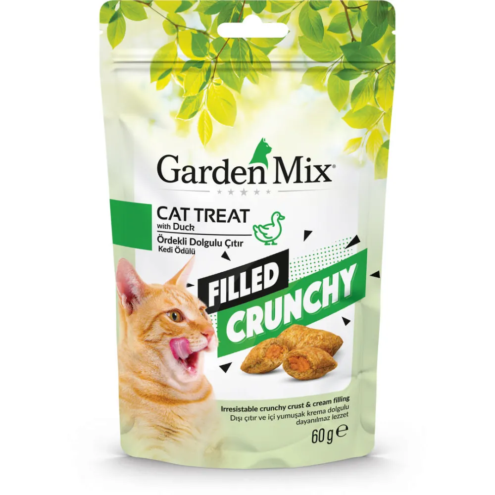Gardenmix Ördekli İçi Dolgulu Kedi Ödülü 60gr