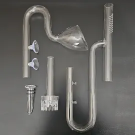 Cam Aparat Yüzey Emiş + Çan Ağız Veriş 17 mm