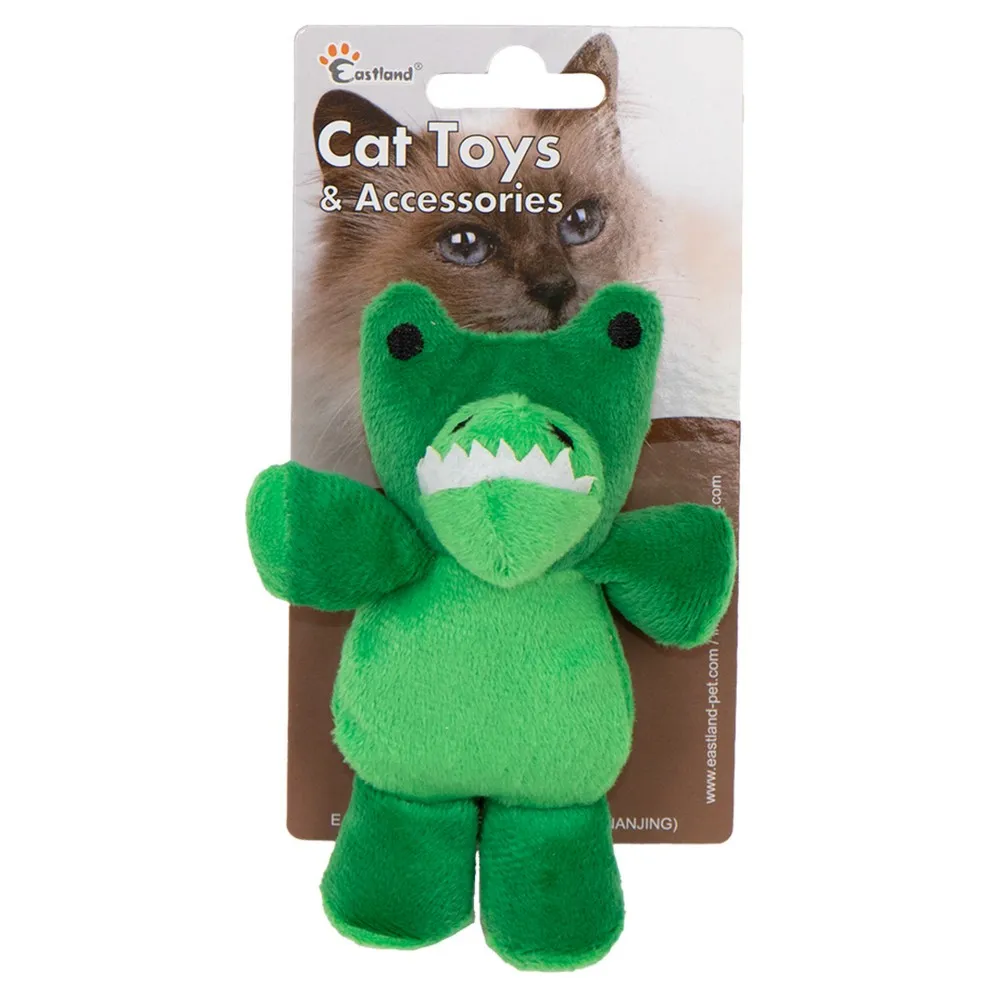 Eastland Kedi Otlu Peluş Timsah 12Cm