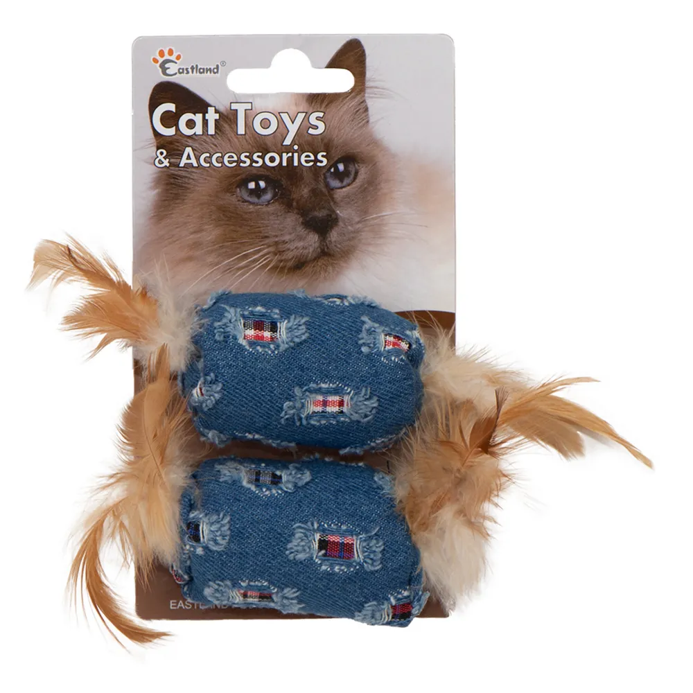 Eastland Öten Catnipli Tüylü Peluş Kedi Oyuncağı 6