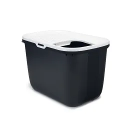 Beeztees Kapalı ve Derin Kedi Tuvaleti, Gri, 58x38,5x39,5cm