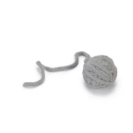 Beeztees Yavru Kedi Oyuncağı, Kuyruklu Yün Top, 6,5cm, 35cm kuyruk
