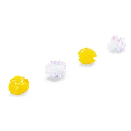 Beeztees Yavru Kedi Oyuncağı, Hışırtılı Top, 4 Adet, 5cm