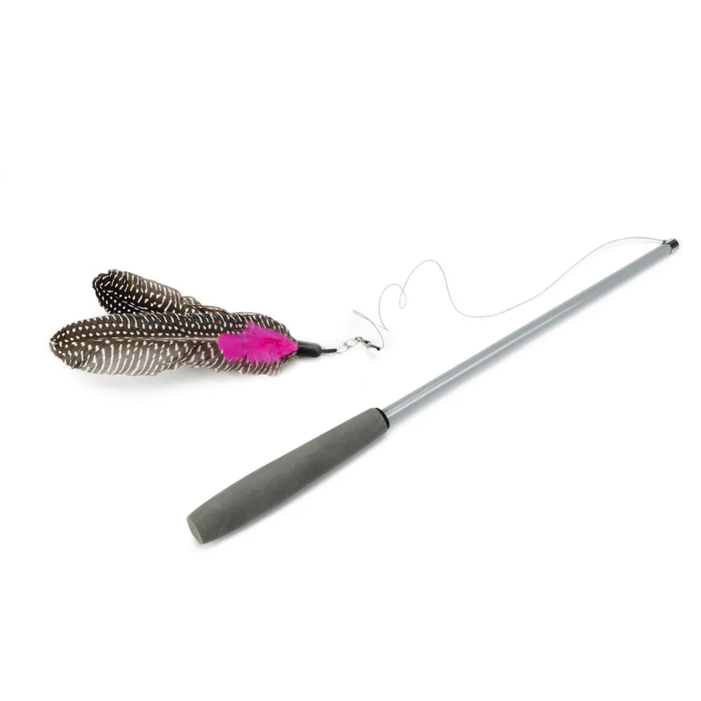 Beeztees Kedi Oltası, Teleskopik Saplı, Tüylü, 40-112cm