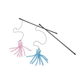 Beeztees Kedi Oltası, Zilli, Peluş Ahtapot,