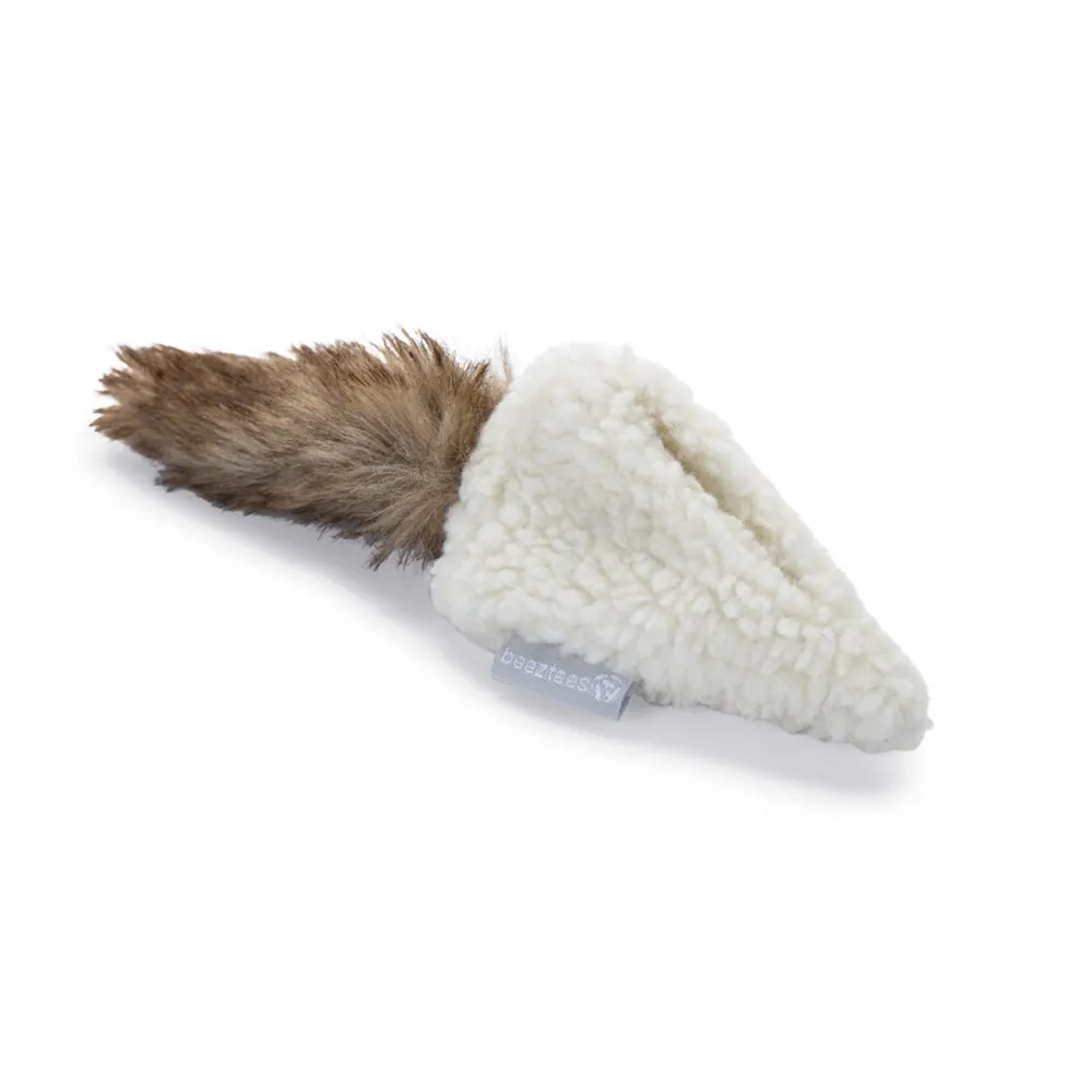 Beeztees Kedi Oyuncağı, Tüylü Peluş, Kediotu Cepli, 20cm