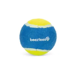 Beeztees Köpek Oyuncağı, Tenis Topu, Mavi/Sarı, 10cm