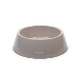 Beeztees Köpek Mama Su Kabı, Plastik, Bej, 2,25L