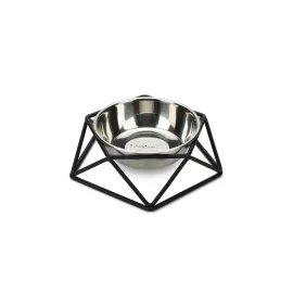 Beeztees Köpek Mama Su Kabı, Paslanmaz Çelik, 19cm, 350ml