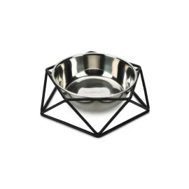 Beeztees Köpek Mama Su Kabı, Paslanmaz Çelik, 21,5cm, 700ml