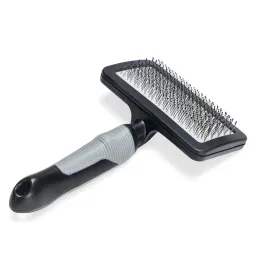 Beeztees Köpek Tarağı, Kolay Tarama, SM, Siyah Gri, 19cm, 19x12x4cm