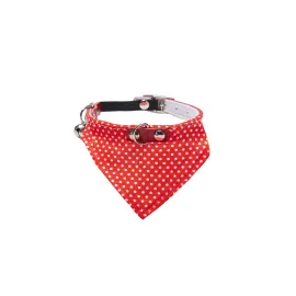 Beeztees Kedi Boyun Tasması, Bandanalı, Zilli, Kırmızı, 24-29cm
