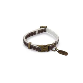 Beeztees DBL Kedi Boyun Tasması, Çift Katmanlı, Kahverengi, 20-30cm