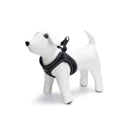Beeztees Köpek Göğüs Tasması, Neopren, Siyah, M, 41-46cm