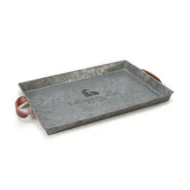 Beeztees DBL Köpek veya Kedi Mama Su Kabı Servis Tepsisi, Altlığı, Çinko, 48x34x4cm