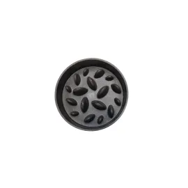 Beeztees DBL Köpek Yavaş Besleme Mama Kabı, Bambu, Antrasit, 17cm, 800ml