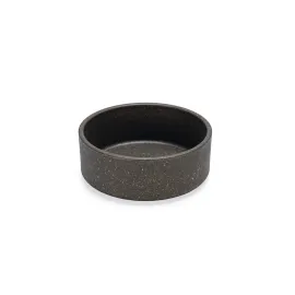 Beeztees DBL Köpek Mama Su Kabı, Bambu, Antrasit, 12cm, 300ml