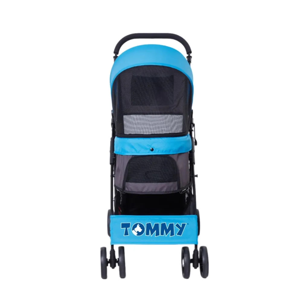 Tommy Evcil Hayvan Arabası Mavi 67*47*98cm Max 15kg