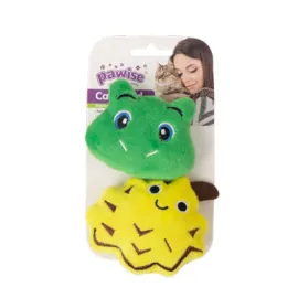 Pawise Örgü Kedi Oyuncağı Kurbağa - Ananas