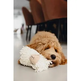 Beeztees Köpek Oyuncağı, Koyun, Peluş, Beyaz, 26X6X21Cm