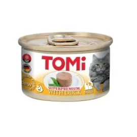 Tomi Kedi Ördekli Yaş Mama 85 Gr X 6 Adet