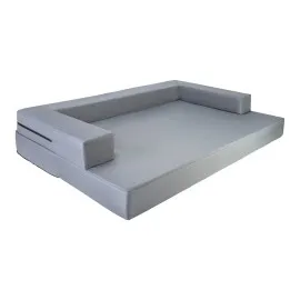 Pet Comfort Gloria Sofa Orthopedik Su Geçirmez Köpek Yatağı, Gri 120X80X10Cm